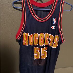 Champion Nuggets Basketball Tank Top - Red and Gold